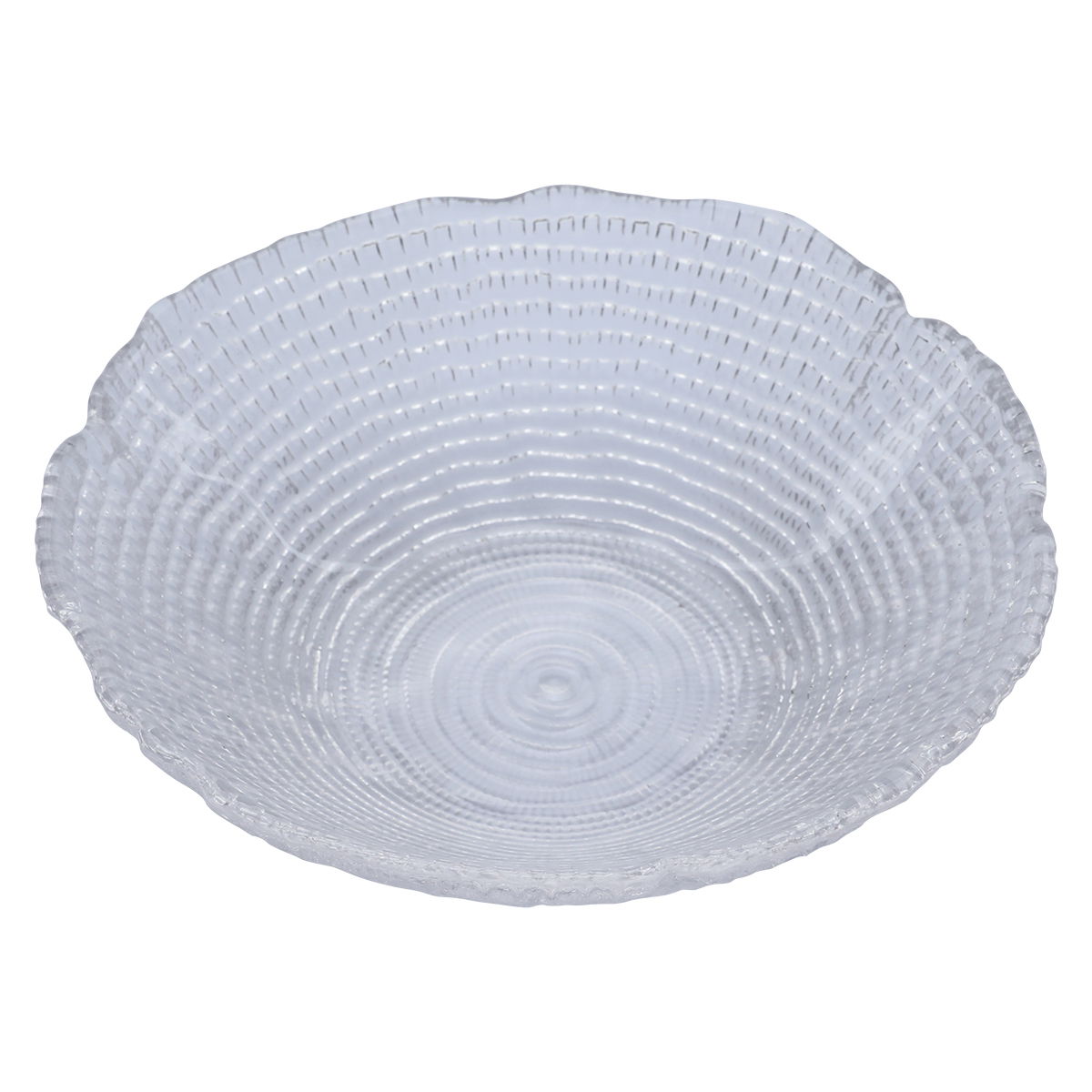 صحن زجاج السيف غاليري، 8.5×20 سم، دائري عميق - شفاف product image