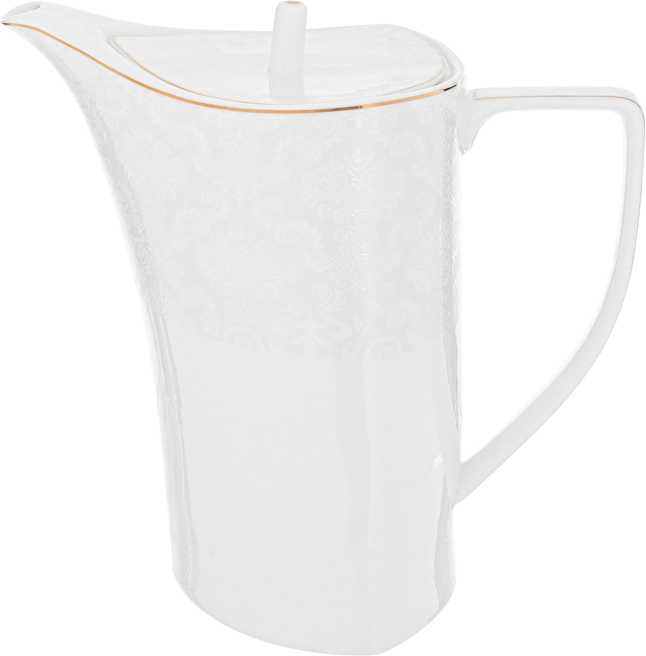 طقم سفرة بورسلان دانيا، 77 قطعة - ابيض ذهبي product image 3