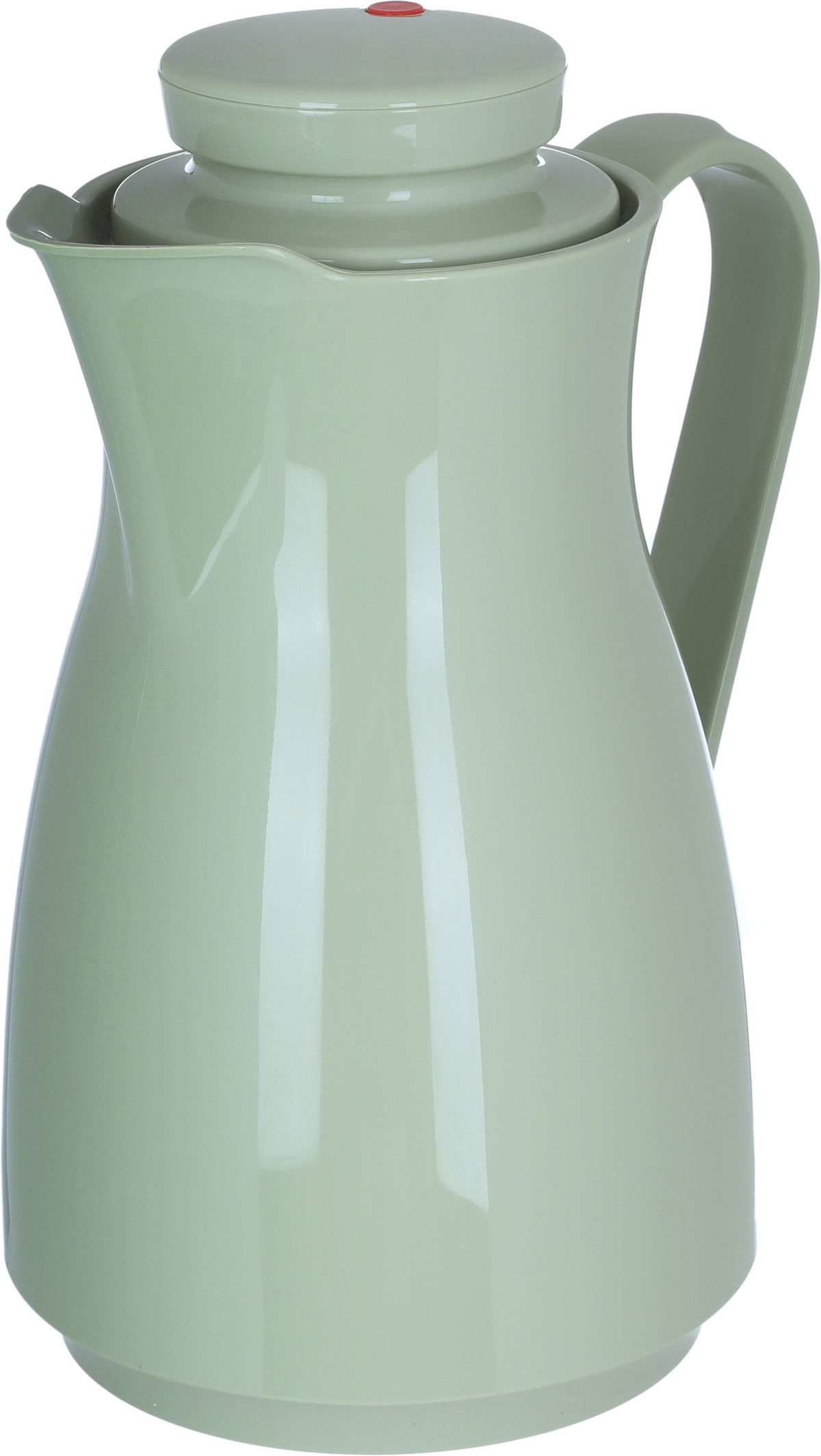 Rotpont thermos, 1 liter, glass inner container, plastic outer shell - light green product image
