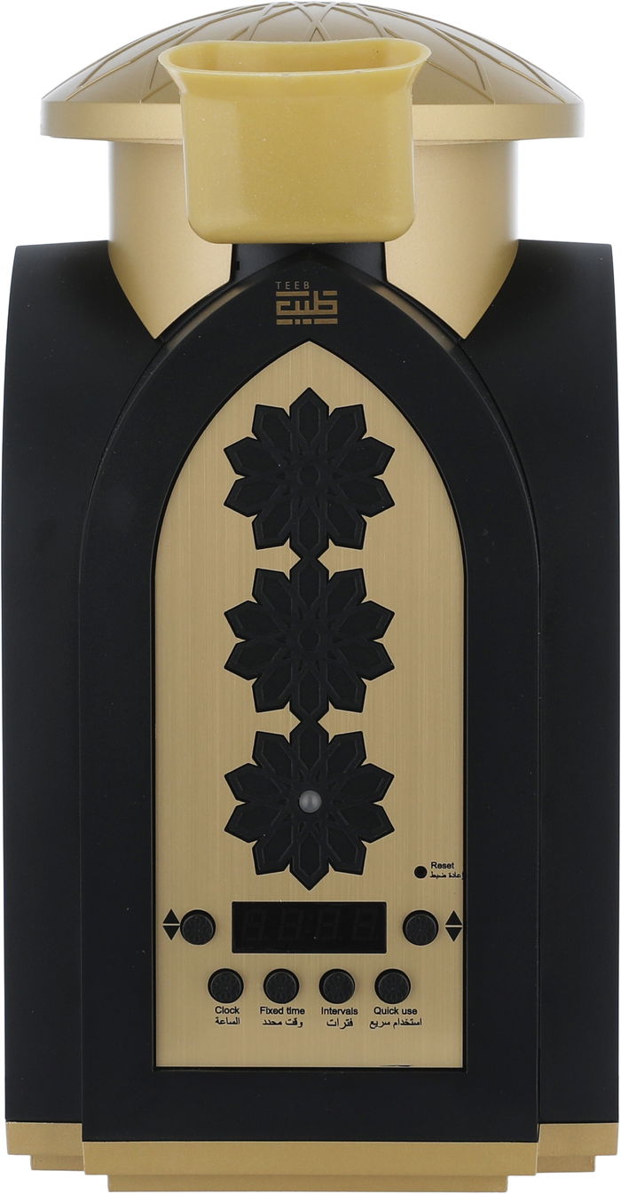 مبخرة ذكية كهربائية طيب، 36 واط، مزودة بفلاتر - ذهبي اسود product image 1