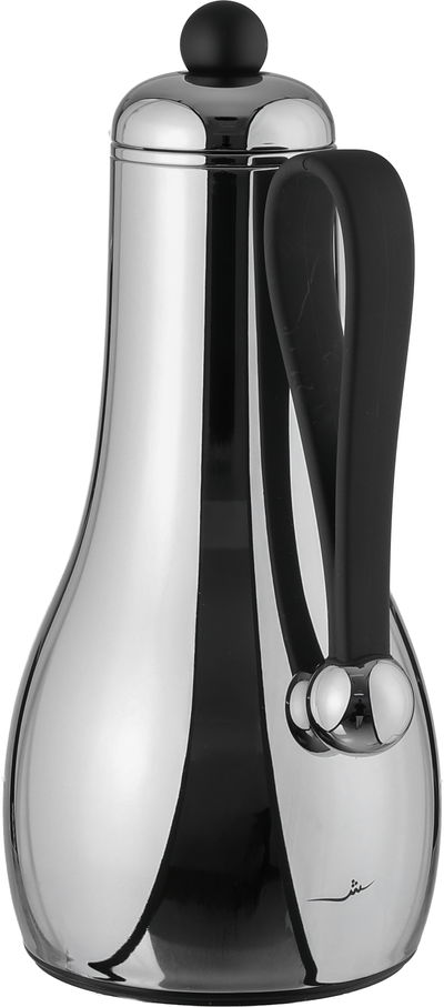 طقم ترامس غيم السيف غاليري، قطعتين، 1/1 لتر، حافظة داخلية زجاج، يد اسود - فضي product image 7