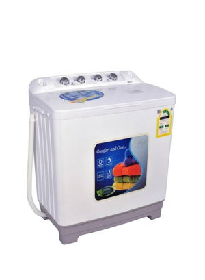 غسالة نصف اوتوماتيك دانسات، 5 كجم، حوضين، تحميل علوي، DW050 - ابيض product image 2