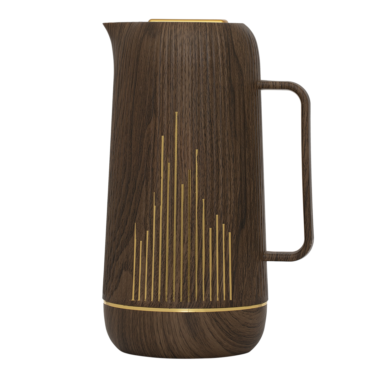 Glory Harmony Glass Thermos, 1 liter, plastic-wooden outer shell product image