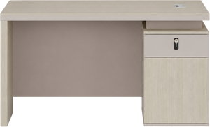 مكتب إداري مودرن خشب MDF، 140x70x75 سم - خشبي فاتح product image