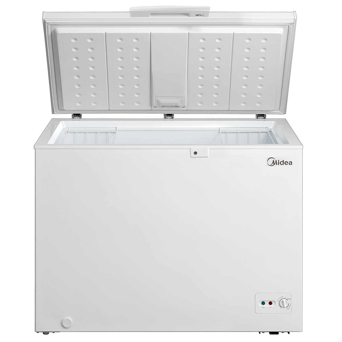 Midea Hs384C Horizontal Freezer, 290L, 10.2Cft, 320W - White product image 2