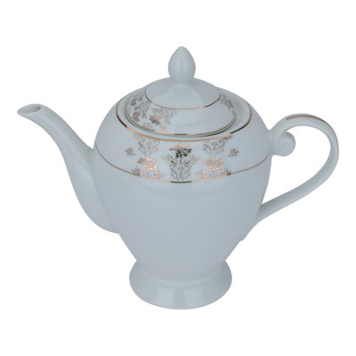 طقم سفرة بورسلان السيف غاليري، منقوش، 65 قطعة - أبيض product image 8