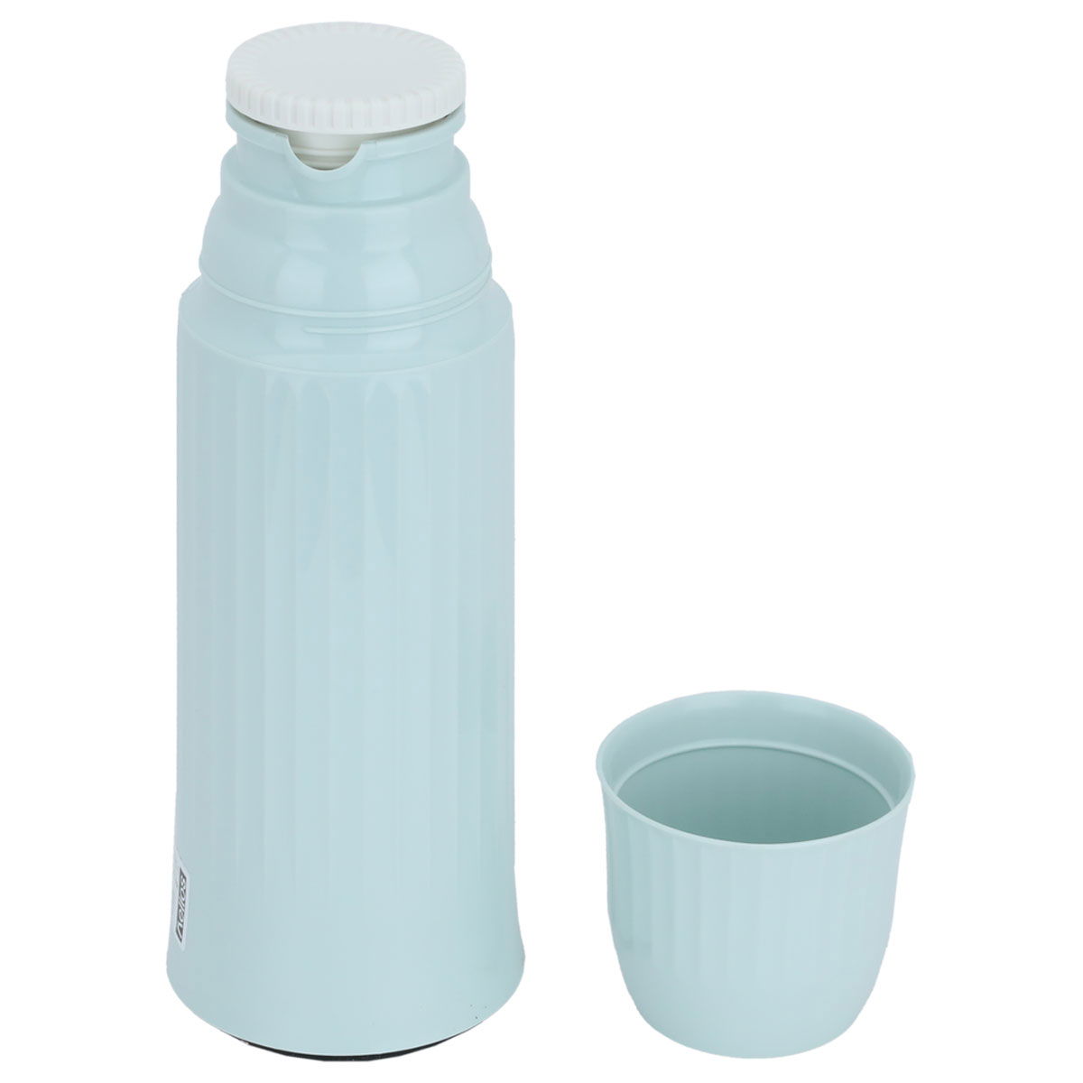 Helios thermos, 500 ml, glass inner container, plastic outer shell - green product image 2