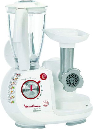 محضر طعام مولينكس، 1000 واط، 3 لتر، 5 سرعات، 14 ملحق، FP7371BA - ابيض product image