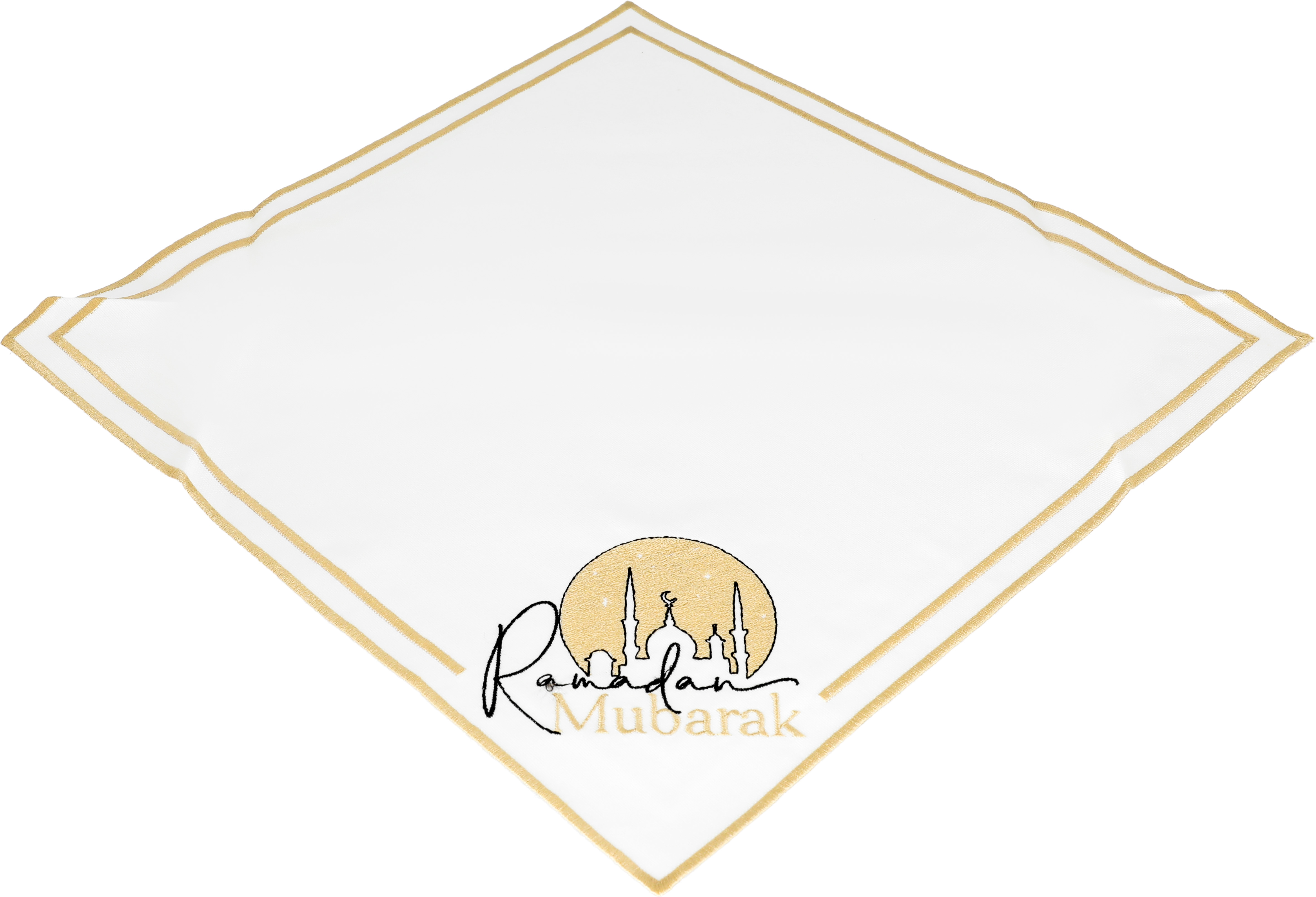 Bionic Finish Fabric Table Cloth Set, 3 Pieces - Beige product image 3