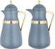 طقم ترامس نجد السيف غاليري، 1/1 لتر، حافظة داخلية زجاج حراري - رمادي ذهبي product image 1