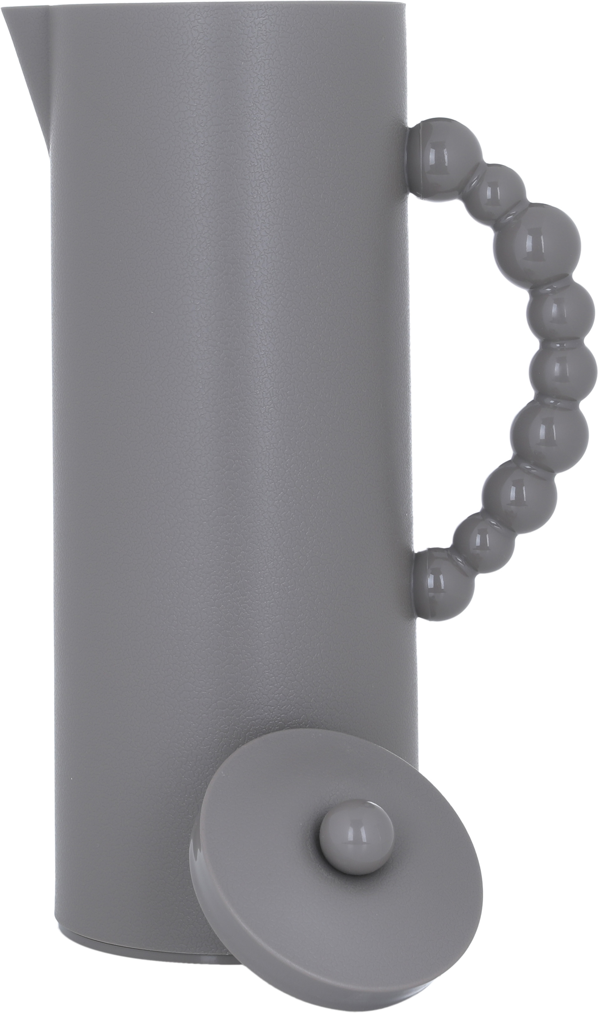 Al Saif Gallery Royal thermos, 1 liter, thermal glass inner container, plastic outer shell - gray product image 2