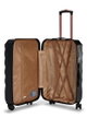 حقيبة سفر ABS ليمرا، 20 انش، 4 عجلات، WM-234 - أسود product image 2