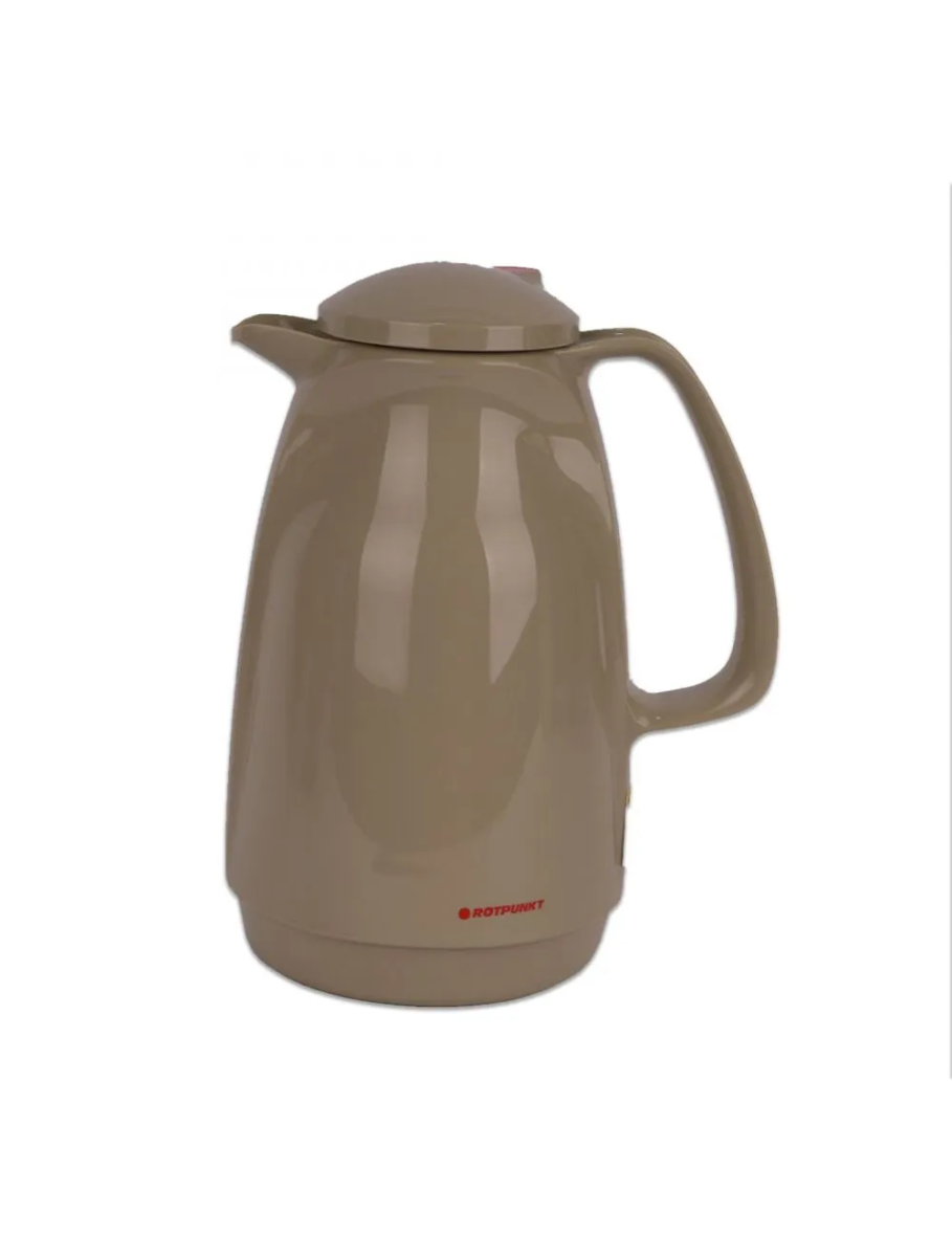 ترمس زجاج روتبونت، 1.5 لتر، هيكل خارجي بلاستيك - بني product image 1