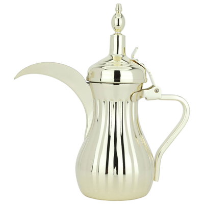 Tuwaiq Steel DallahAl Saif Gallery, size 1.4 liters - silver product image 1