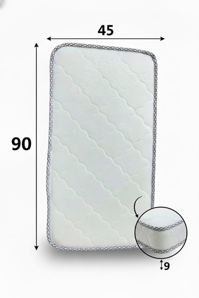 مرتبة سرير اطفال فان مومنت، 90×45×9 سم - ابيض product image 4