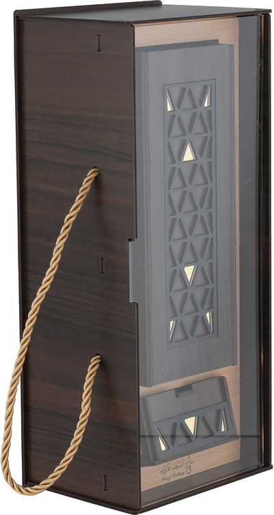 طقم مبخرة سلماني السيف غاليري، 31x14x10 سم - بني داكن اسود product image 1