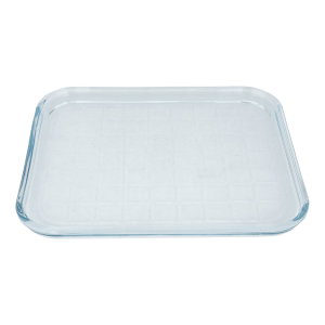 Al Saif Gallery glass oven dish, 32 x 26 cm, French, rectangular - transparent product image 2