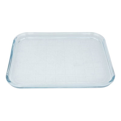 Al Saif Gallery glass oven dish, 32 x 26 cm, French, rectangular - transparent product image 2