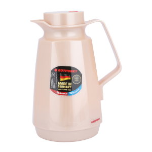Rotpunkt thermos, 1 liter, thermal glass inner shell, plastic outer shell - light pink product image