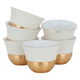 طقم فناجين قهوة عربي بورسلان السيف غاليري، 6 قطع - بيج ذهبي product image 1