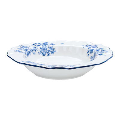 طقم عشاء بورسلان مشجر أزرق السيف غاليري، 24 قطعة - أبيض product image 4