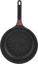 Robust Granite and Aluminum Cookware Set with Glass Lid, 9 Pieces - Black product image 5
