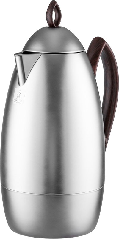 Al Saif Gallery Al Ola Thermos Set, 21 Pieces, with Serving Tray, Tea & Coffee Cups - Silver product image 6