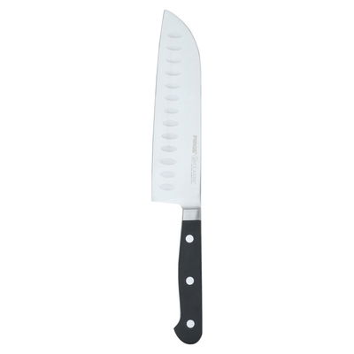 سكين استيل بيد بلاستيك بيرج، 7.5 إنش، نصل عريض - أسود product image 1