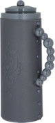 Al Saif Gallery Royal 7 glass thermos, 1 liter, plastic outer shell with leather cover - gray product image 4