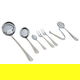 Al Saif Gallery steel spoon set, patterned, 72 pieces - silver product image 5
