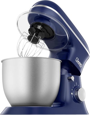 عجانة كهربائية جانو، 1300 واط، 5 لتر، 8 سرعات، شفرات ستانلس ستيل، JN02206 - ازرق product image 2
