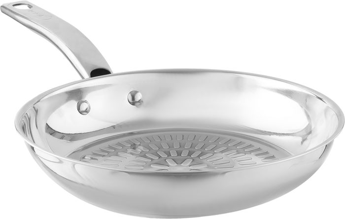 مقلاة استيل بيد جانبية تيفال، 28 سم - فضي product image 2