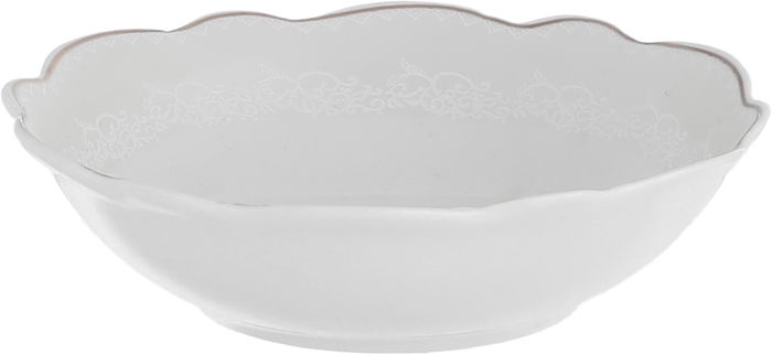 طقم سفرة بورسلان السيف غاليري، 65 قطعة، نقش كلاسيكي - ابيض product image 6
