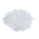 مفرش طاولة السيف غاليري، 55x35 سم، شكل ورقة شجر - فضي product image 1