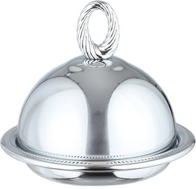 تمرية بغطاء ستانلس استيل السيف غاليري، 11.8x11.8x7.1 سم، دائري - فضي لامع product image 1