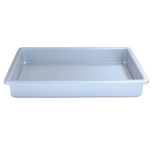 صينية كيك المونيوم السيف غاليري، 33x22x5 سم - فضي product image 2