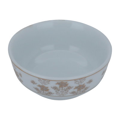طقم سفرة بورسلان السيف غاليري، منقوش، 65 قطعة - أبيض product image 7