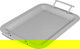 Al Saif Gallery Stainless Steel Serving Tray Set, 3 Pieces, Silver Handle - Silver product image 2