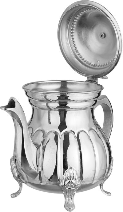 طقم دلة قهوة وإبريق ستانلس استيل السيف غاليري، 2 قطعة - فضي product image 5