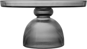 Al Saif Gallery Glass Cake Serving Stand, 31.8 x 31.8 x 17 cm, Round - Clear product image 2