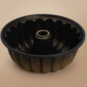 قالب كيك جرانيت تركي السيف غاليري، 25×25×9 سم، دائري - أسود product image