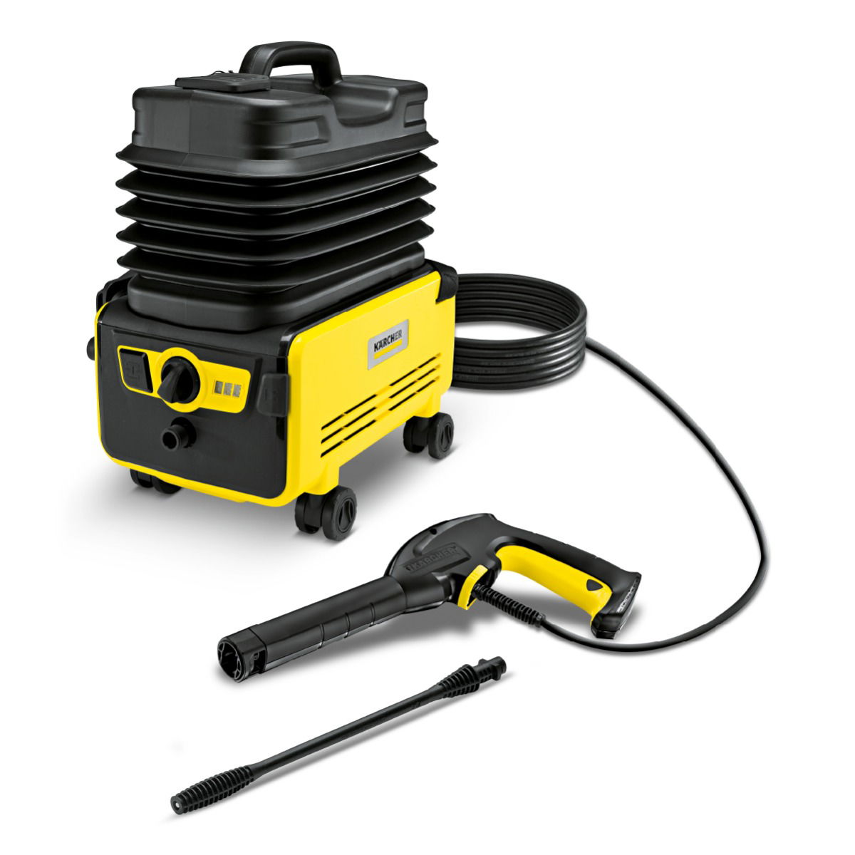 Karcher Cordless Water Pressure Machine, 60 Bar - Yellow product image