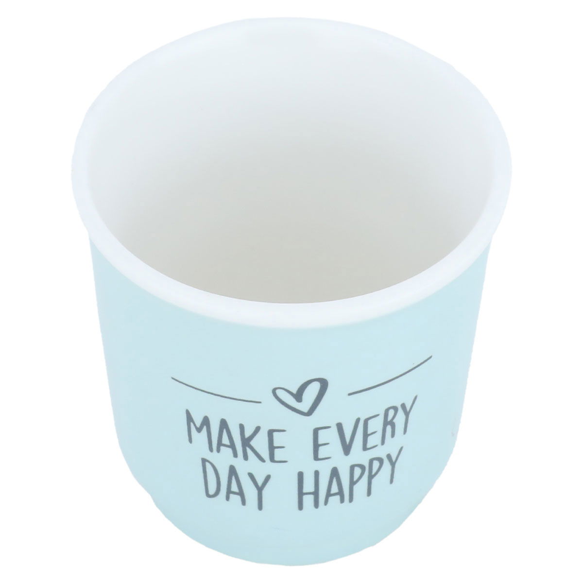 Al Saif Gallery porcelain mug, 100 ml, with writing - Cyan product image 2