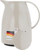 Rhinestone thermos, 1 liter, thermal glass inner container, plastic outer shell - beige product image 4