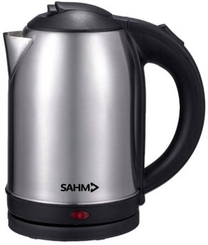 غلاية كهربائية سهم، 1500 واط، 1.8 لتر، SHM-18KTGD-S - فضي اسود product image