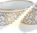 AlSaif Gallery Glass and Porcelain Cup Set, 60/120 ml, 24 Pieces - White Clear product image 2