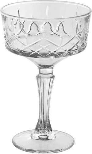 طقم كاسات تقديم زجاج السيف غاليري، 2 قطع، دائري، قاعدة - شفاف product image 2