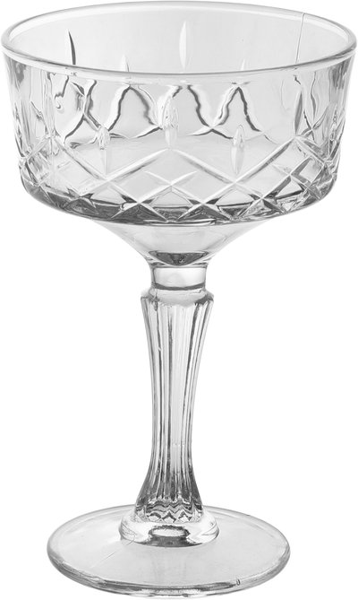 طقم كاسات تقديم زجاج السيف غاليري، 2 قطع، دائري، قاعدة - شفاف product image 2