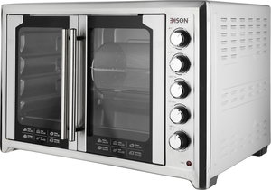 فرن بشواية الهمر إديسون، 2800 واط، 150 لتر، 2 باب، TY1505BCL - فضي product image 2