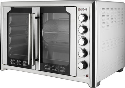 فرن بشواية الهمر إديسون، 2800 واط، 150 لتر، 2 باب، TY1505BCL - فضي product image 2